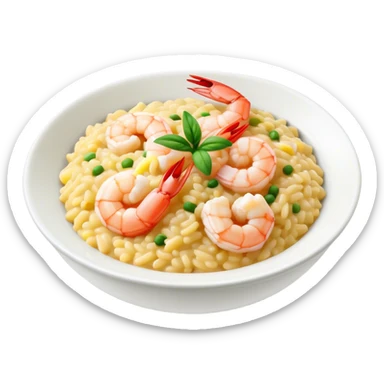 Lemon shrimp risotto sticker