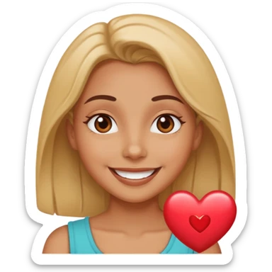 I need an emoji that describes 100% satisfaction from our customers sticker