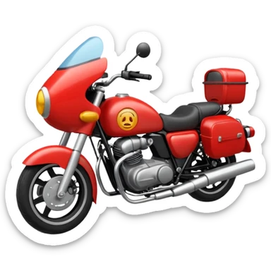 Vreau un emoji cu stop și sa fie împotriva motocicletelor sa fie interzise și cluburile de mc adică motociclete sticker