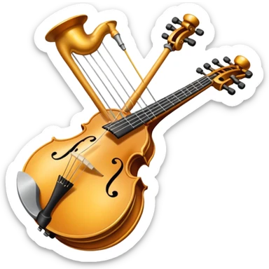 sampler music instrument sticker
