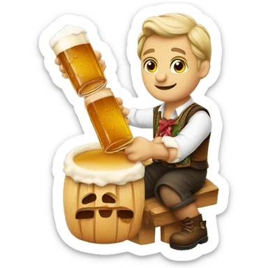 Octoberfest sticker