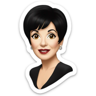 liza minnelli sticker