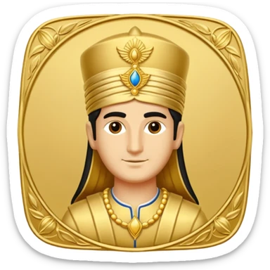 Farvahar do good deeds, good thoughts, good words sticker