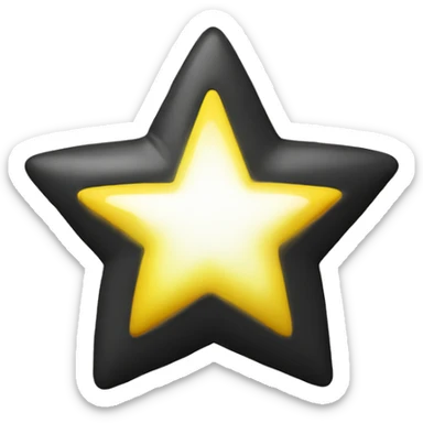 I want  10% filled star with yellow the other 90% to be white and the cover of the star to be yell sticker