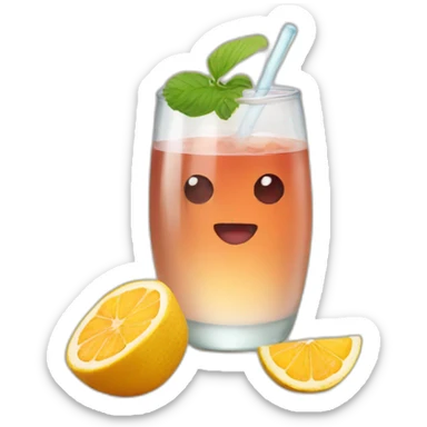 Kombucha drink sticker