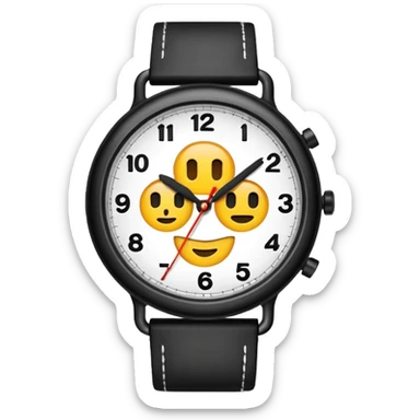 analog watch sticker