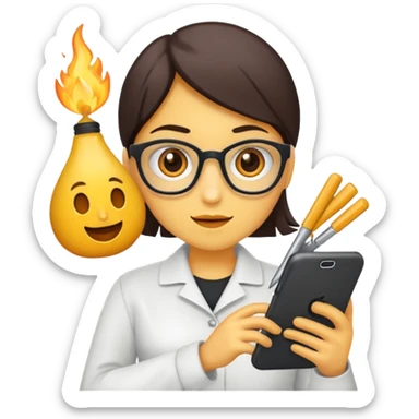 emoji de ofrecer los servicios (DE EDICION DE VIDEO) de una manera inteligente y organizada sticker