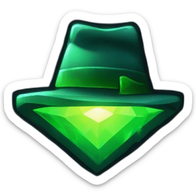 Pixel Battle Badge Admin Fedora Diamond Obsidian Emerald Flame Shiny Glow Reward Legendary Unique Epic Mystery sticker