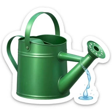 watering can  sticker