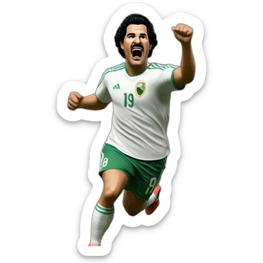pablo escobar goal celebration sticker