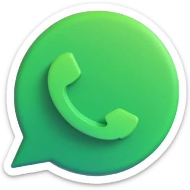 whatsapp logo sticker