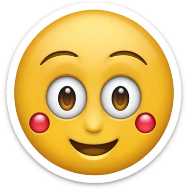 emoji picando un ojo sticker