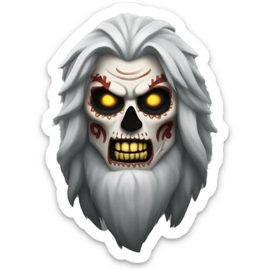 Lobo de la muerte  sticker
