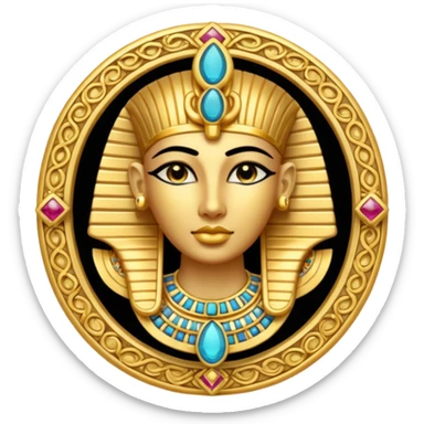 Stone Egyptian takı sticker