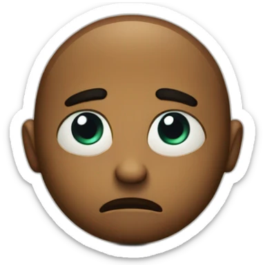 suspicious look sticker