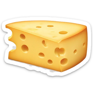 A pack of sliced Scandinavian brown cheese  sticker