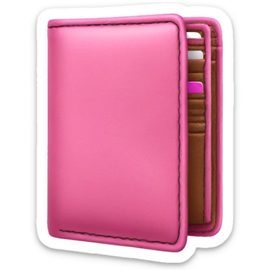 Pink wallet  sticker