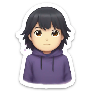 omori from omori sticker