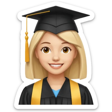 👩🏻‍🎓 sticker