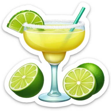margarita bouquet sticker