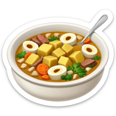 A Dominican sancocho  sticker