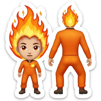 Light a fire under your butt sticker