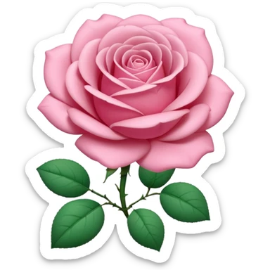 A 3D cartoon rose-pink women’s top with short sleeves, soft fabric texture, gentle lighting, isolated on plain background.negative: rose flower. sticker