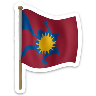 Tibet flag  sticker