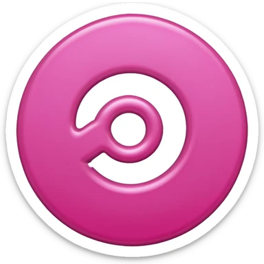 Pink Female Gender Sign  sticker
