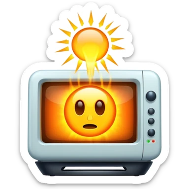 Gamma rays from microwave causing cancer  sticker