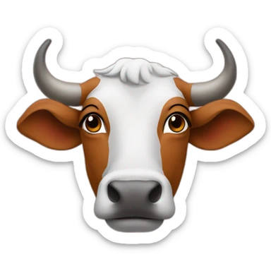 brahman rojo sticker