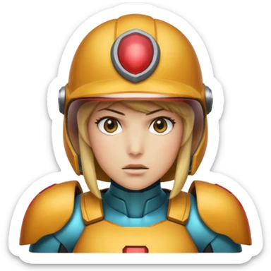 Samus head sticker