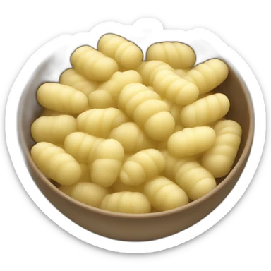 bowl of gnocchi sticker