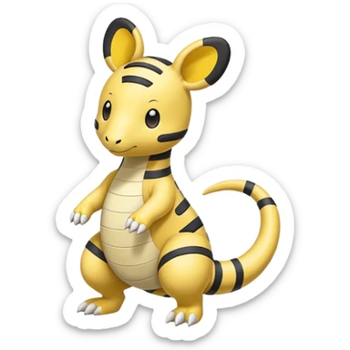 Ampharos-Rhypherior-fusion sticker