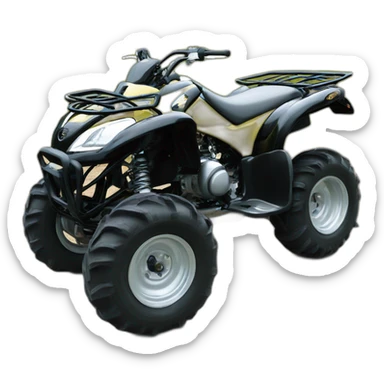 Quad Suzuki 400 ltz de 2005 sticker