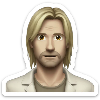 james sunderland silent hill sticker