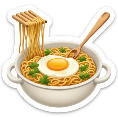 Vasos de sopa instantánea Marchan  sticker