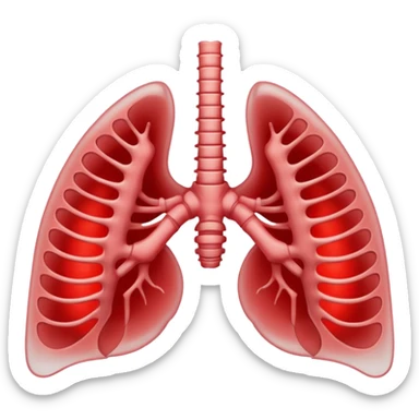 Minimalist emoji-style sticker of a ribcage x-ray with a curled-up demon inside, lines in faint white on black background, subtle red eye glow



 sticker