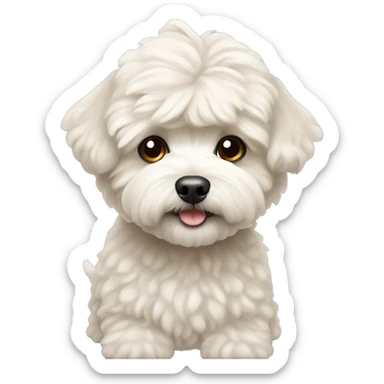 Maltipoo sticker