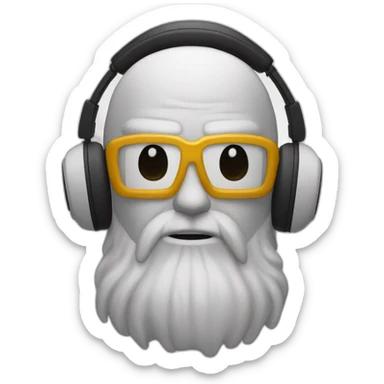 Mec-avec-un-casque-Sony-wh-1000xm5 sticker