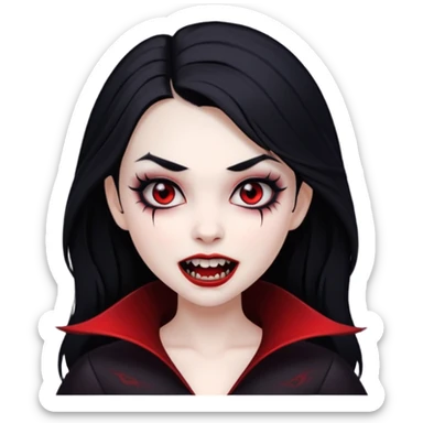 Vampire dirnl sticker
