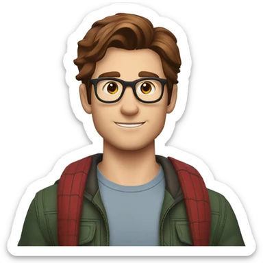 Peter parker sticker