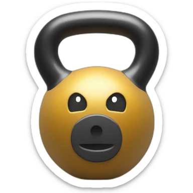 kettlebell military press sticker