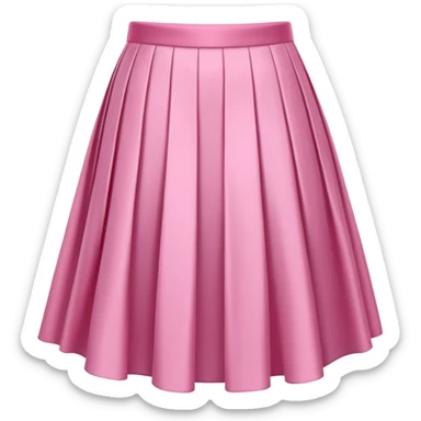 A very gorgeous pink skirt sticker
