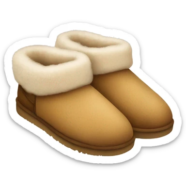 UGG slippers  sticker