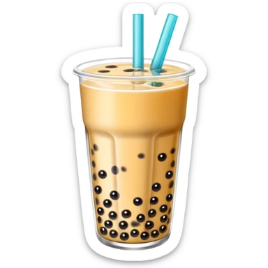 Bubble Tea Emote sticker