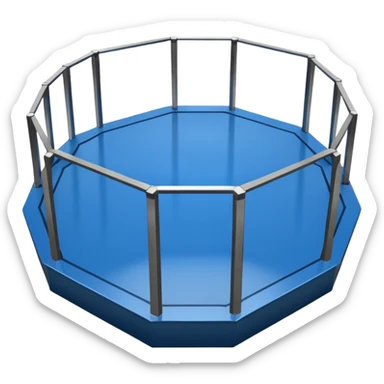Mma octogone sticker