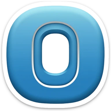 P N P Letters in modern font sticker