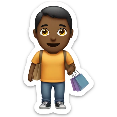 shopping online sticker