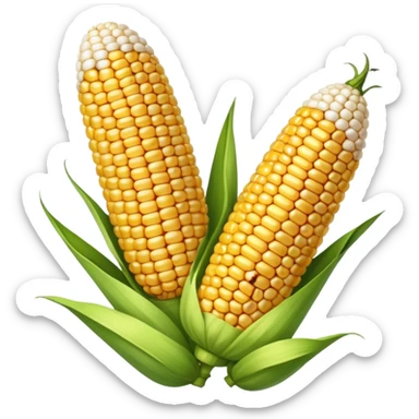 corn cob grilling sticker